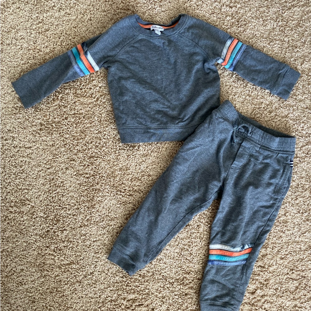 Splendid Brand, Sweatsuit, Size 2, Gray